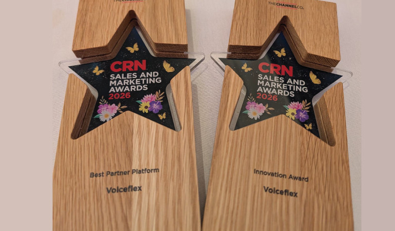 Voiceflex wins Best Innovation and Best Partner Platform